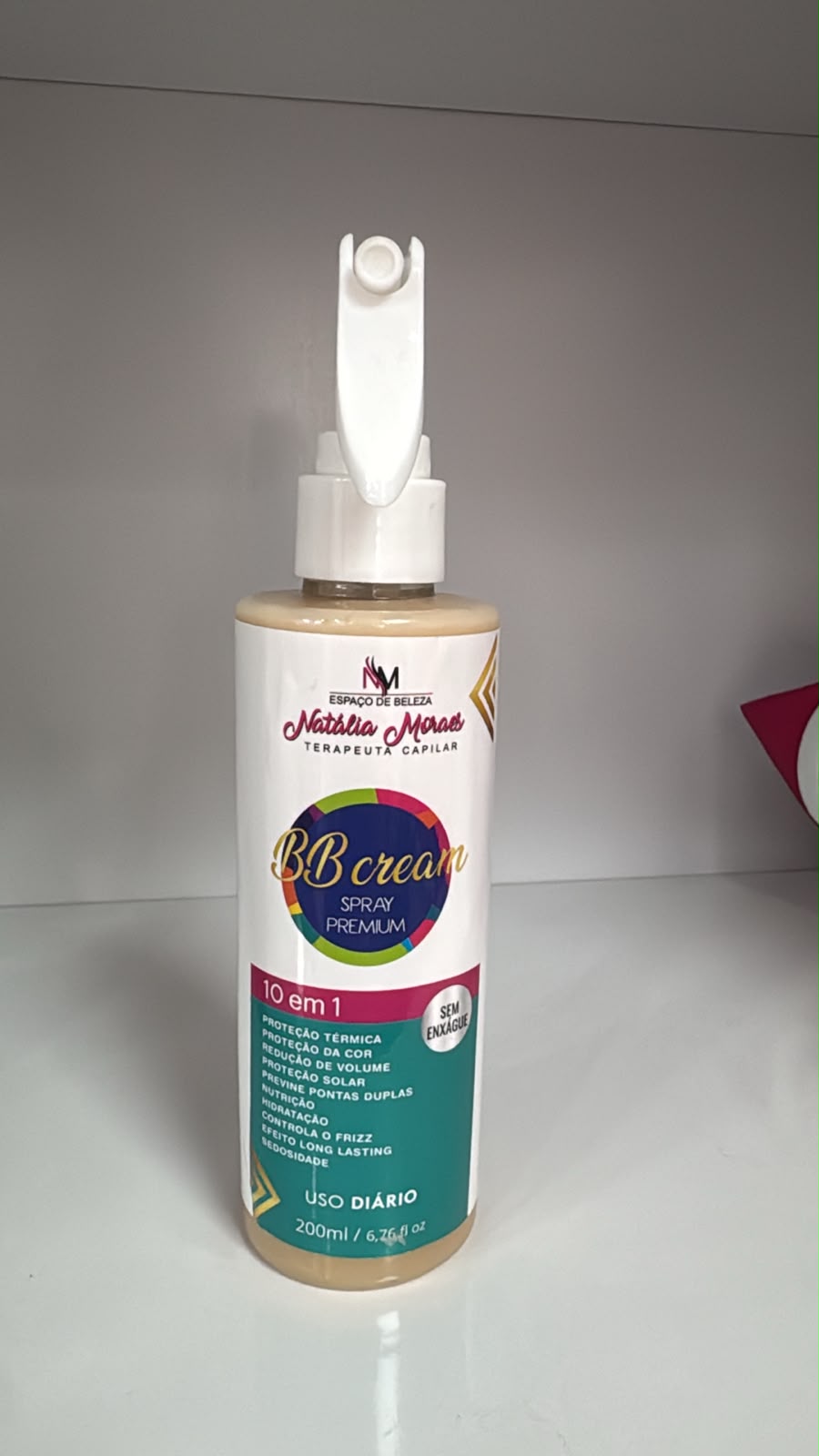 BB Cream Spray Premium 10 em 1 Natália Moraes