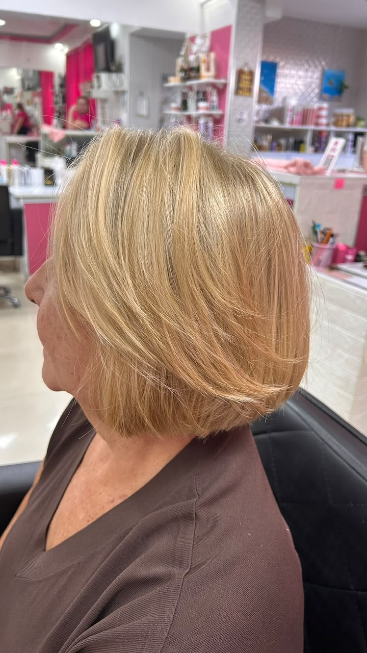 Resultado de Coloração e Tratamento de Brilho